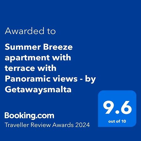 Summer Breeze Apartment With Terrace With Panoramic Views - By Getawaysmalta Mellieħa Zewnętrze zdjęcie