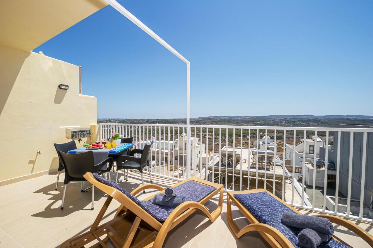 Summer Breeze Apartment With Terrace With Panoramic Views - By Getawaysmalta Mellieħa Zewnętrze zdjęcie