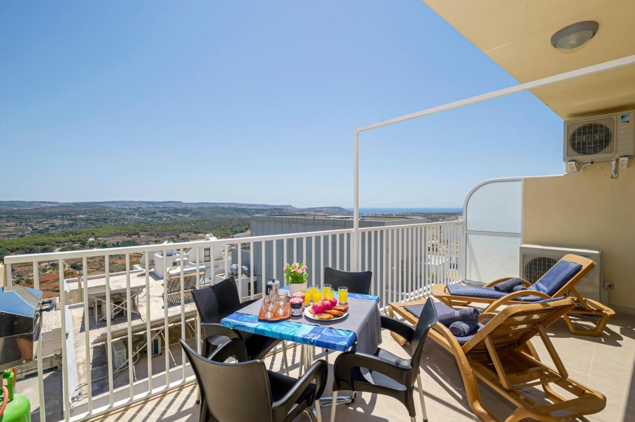 Summer Breeze Apartment With Terrace With Panoramic Views - By Getawaysmalta Mellieħa Zewnętrze zdjęcie